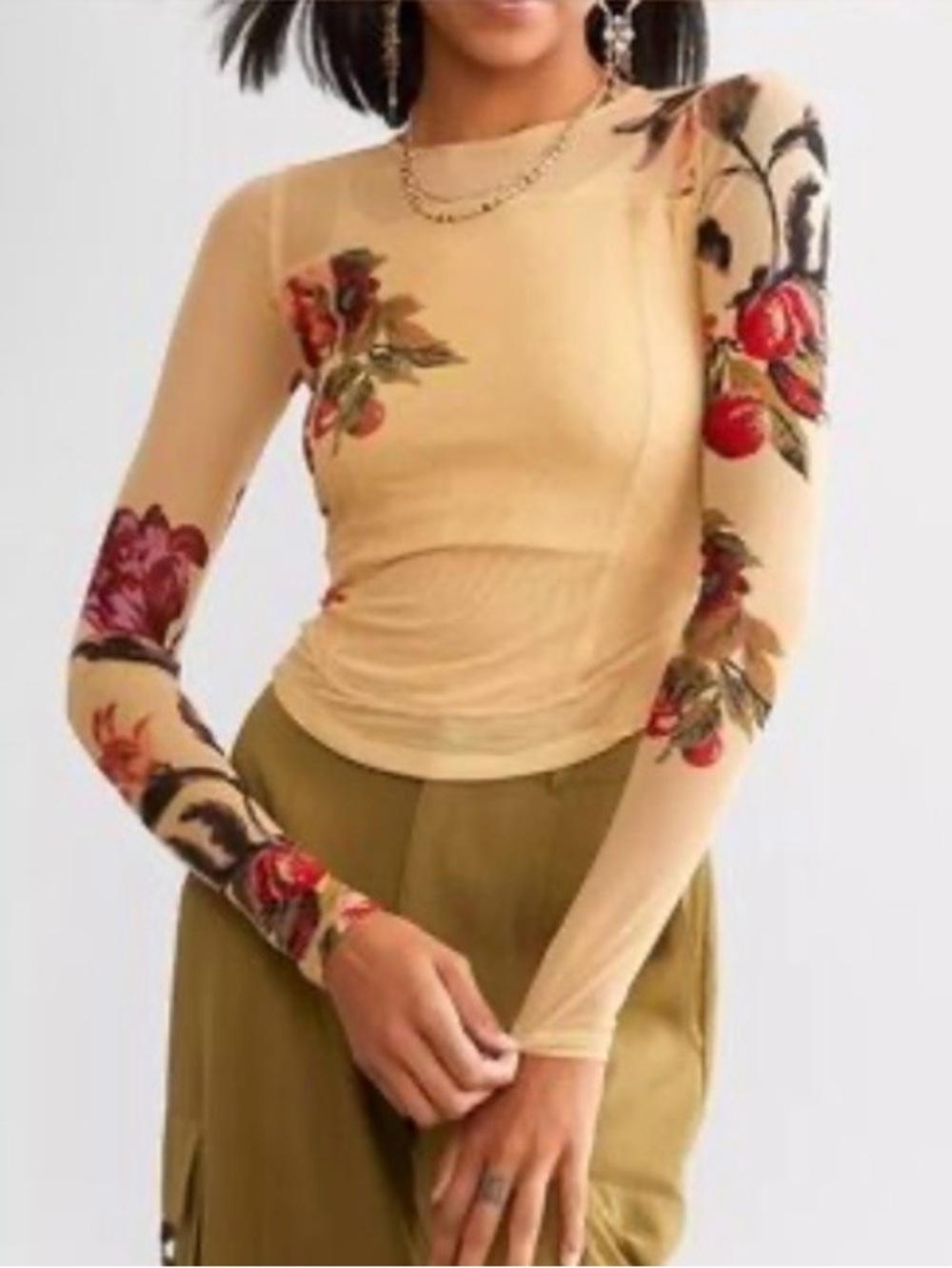 NWT Free People Betty's Garden Top Size XS